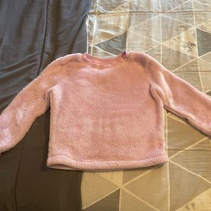 Cat & Jack Pink Faux Fur Sweatshirt